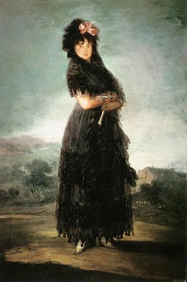 Francisco de Goya Portrait of Mariana Waldstein, 9th Marchioness of de Santa Cruz China oil painting art
